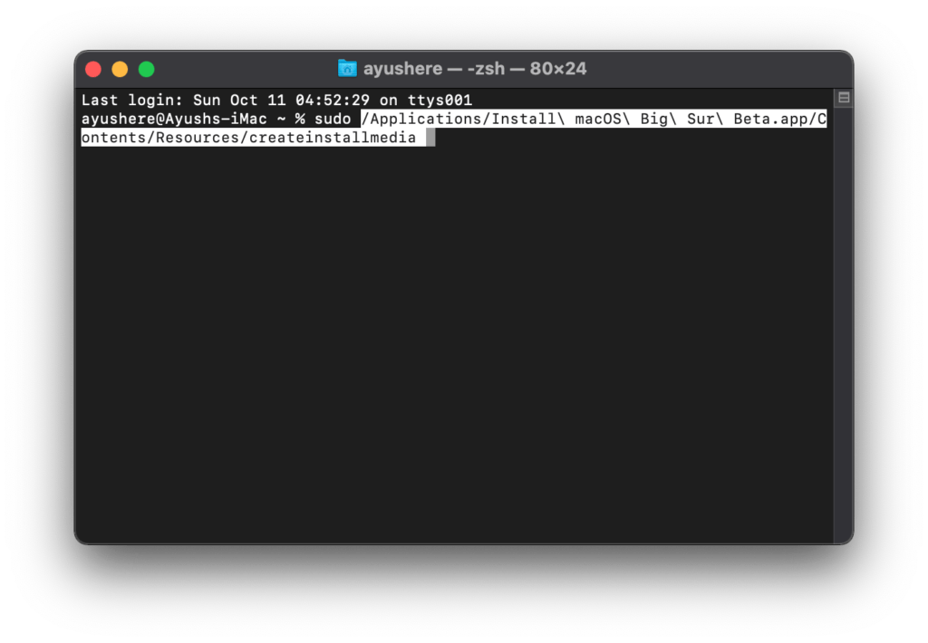 terminal-macos-bootable