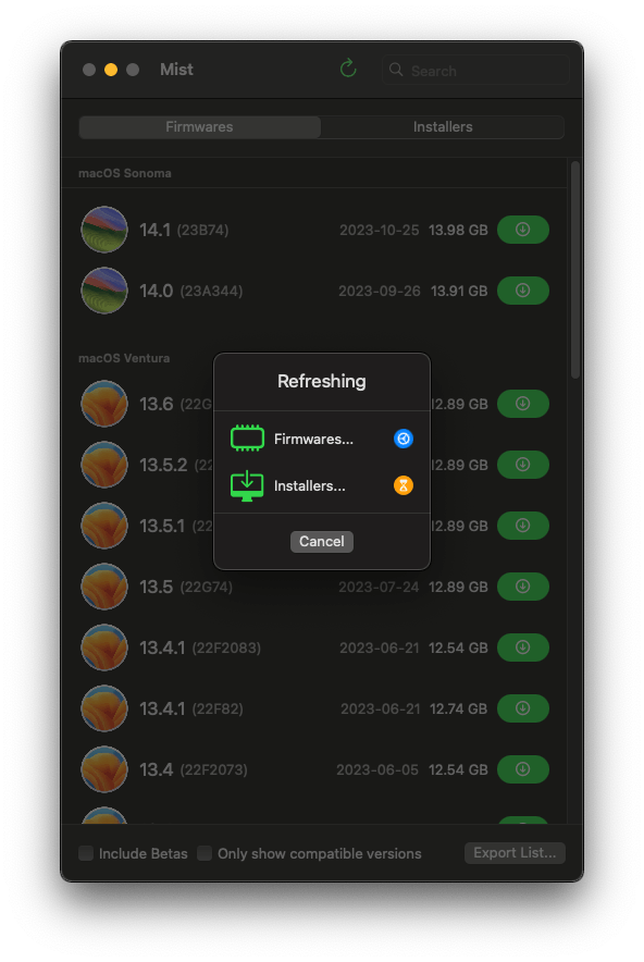 mist installer kextcache