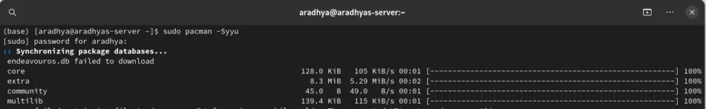 Troubleshooting Common Issues on Arch Linux 3 This command refreshes package databases and upgrades the system, tackling dependency issues.