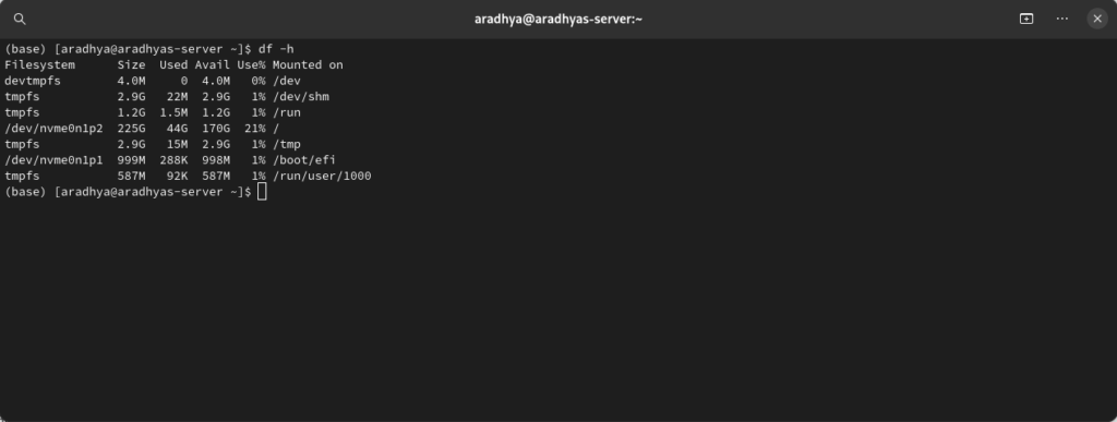 Troubleshooting Common Issues on Arch Linux 5 This prevents the issues caused by low disk space.