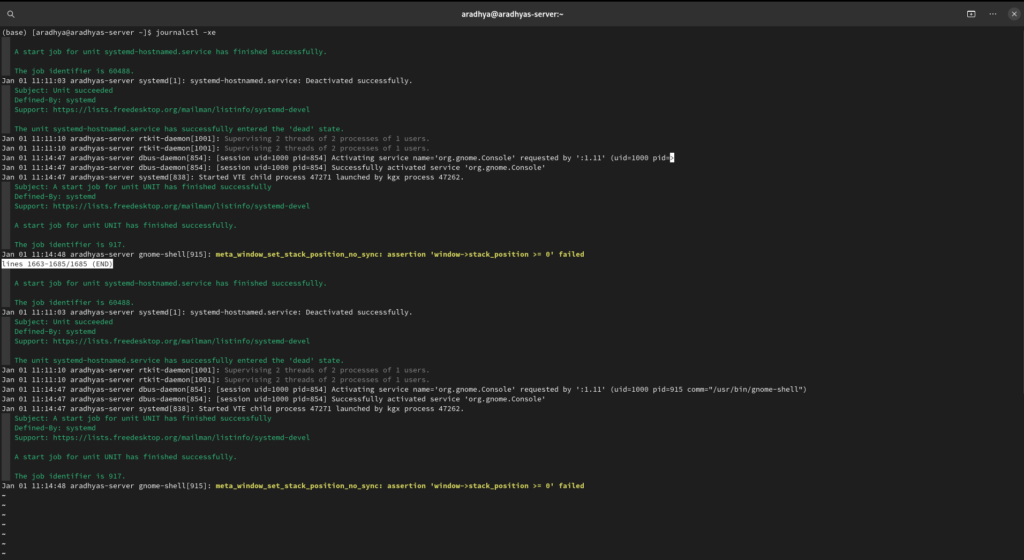 Troubleshooting Common Issues on Arch Linux 7 Configuring System Logs