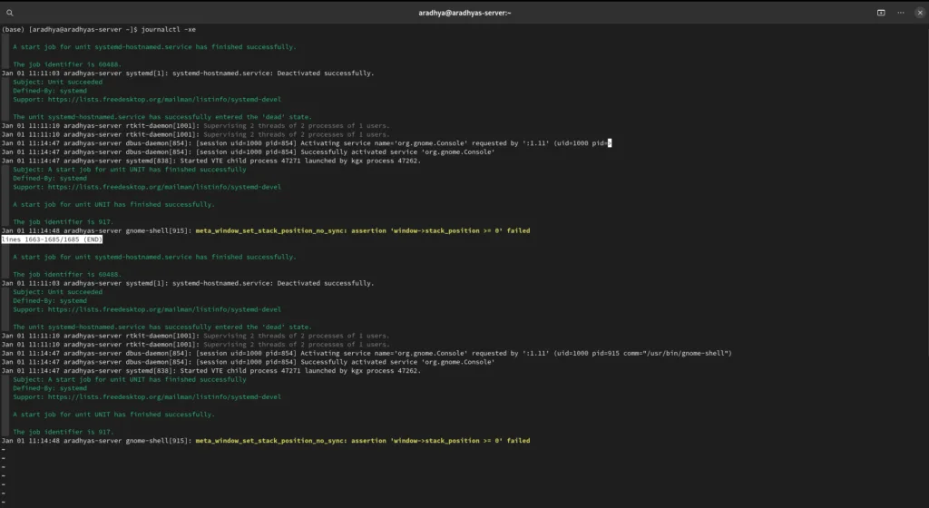 Troubleshooting Common Issues on Arch Linux 7 Configuring System Logs